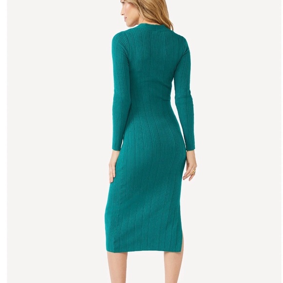 Sofia by Sofia Vergara Teal Long Sleeve Dress - Picture 2 of 8